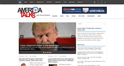 Desktop Screenshot of americatalks.com